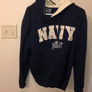 Navy sweatshirt